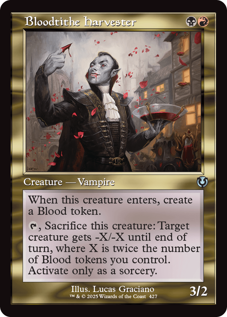 (427) Bloodtithe Harvester - RETRO FRAME